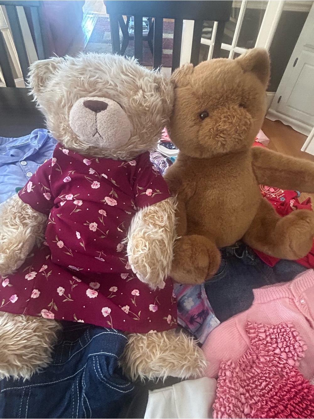 2 Plush Build-A-Bear Teddy Bears, Clothing, Shoes, and accessories lot